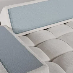 Rolled and Compressed Sectional-in-a-Box with Right-Facing Chaise