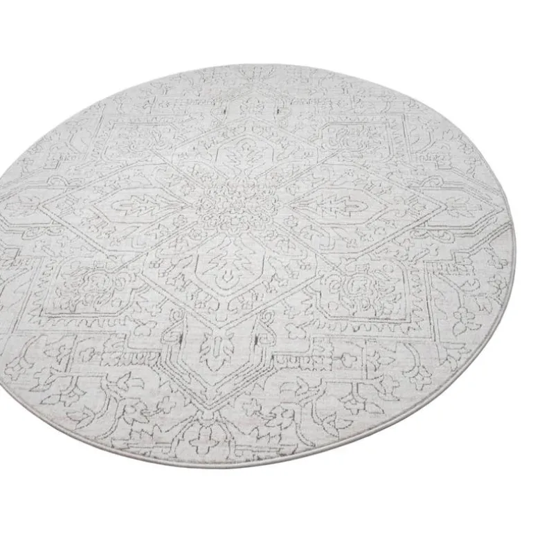 Round Indoor Rug - 5x5