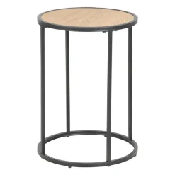 Round lamp table