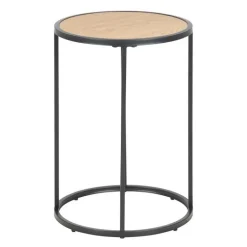 Round lamp table