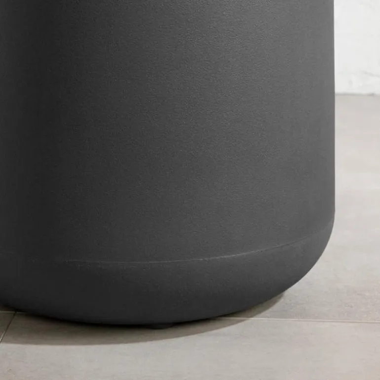 Round outdoor side table