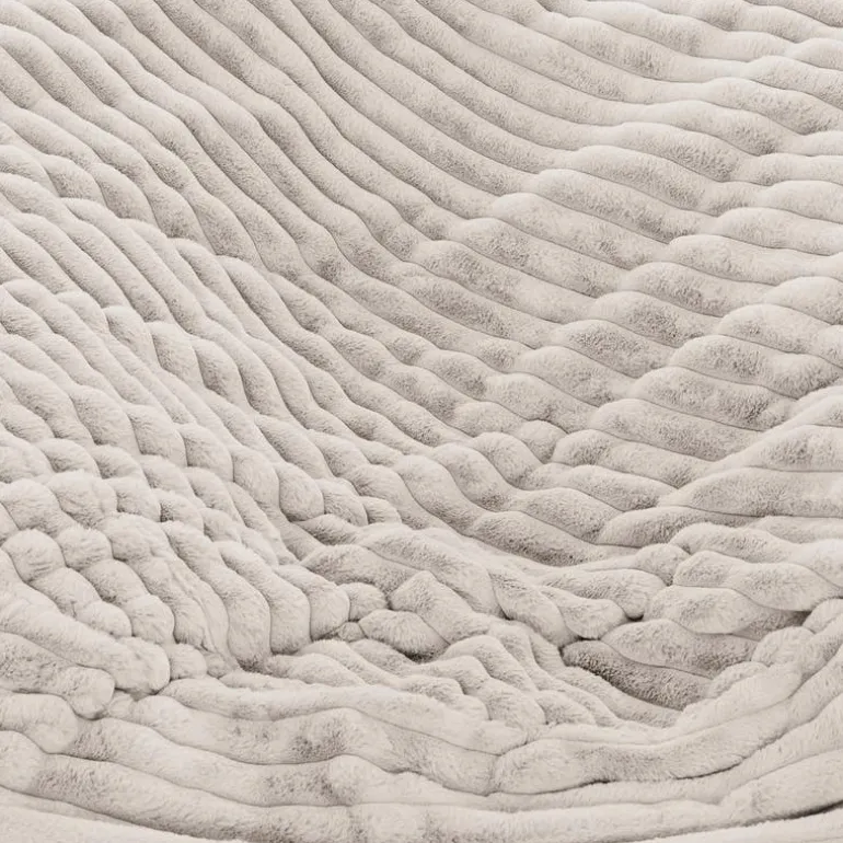 Sealy Corduroy Velvet Bean Bag - Taupe