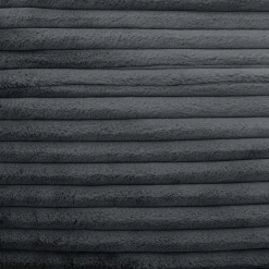 Sealy Corduroy Velvet Bean Bag - Charcoal Grey