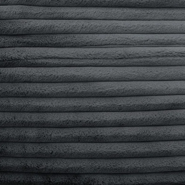 Sealy Corduroy Velvet Bean Bag - Charcoal Grey