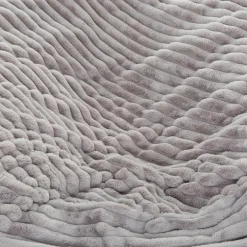 Sealy Corduroy Velvet Bean Bag - Grey