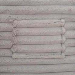 Sealy Corduroy Velvet Bean Bag - Grey