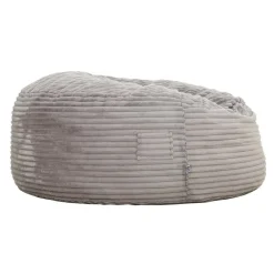 Sealy Corduroy Velvet Bean Bag - Grey
