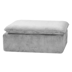 Sealy Rolled and Compressed Foam Ottoman