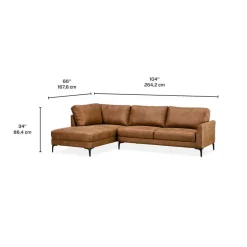 Sectional Sofa with Left-Facing Chaise