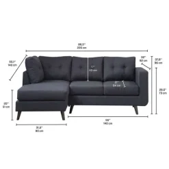 Sectional with Left-Side Chaise