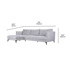 Sectional with Left-Side Chaise