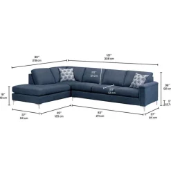 Sectional with Left-Side Chaise