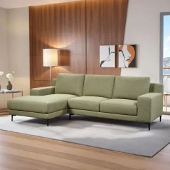 Sectional with Left-Side Chaise - Green