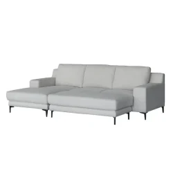 Sectional with Left-Side Chaise and Ottoman - Beige