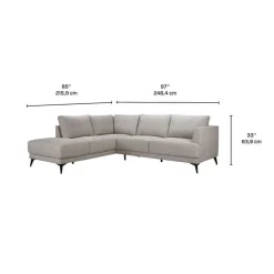 Sectional with Left-Side Chaise