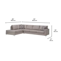 Sectional with Left-Side Chaise