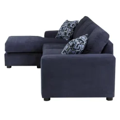 Sectional with Reversible Chaise - Blue