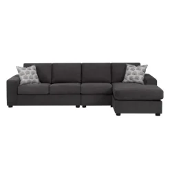 Sectional with Reversible Chaise - Grey