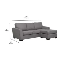 Sectional with Reversible Chaise