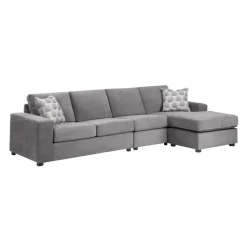 Sectional with Reversible Chaise - Grey