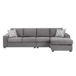 Sectional with Reversible Chaise - Grey