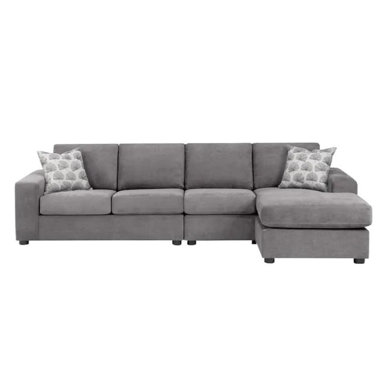 Sectional with Reversible Chaise - Grey