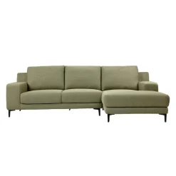 Sectional with Right-Side Chaise - Green