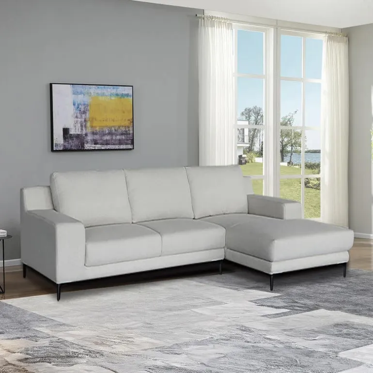 Sectional with Right-Side Chaise - Beige