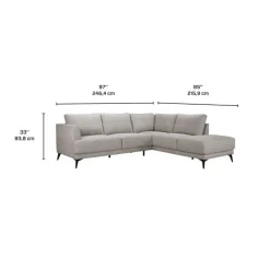 Sectional with Right-Side Chaise