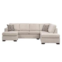 Sectional with Two Chaises