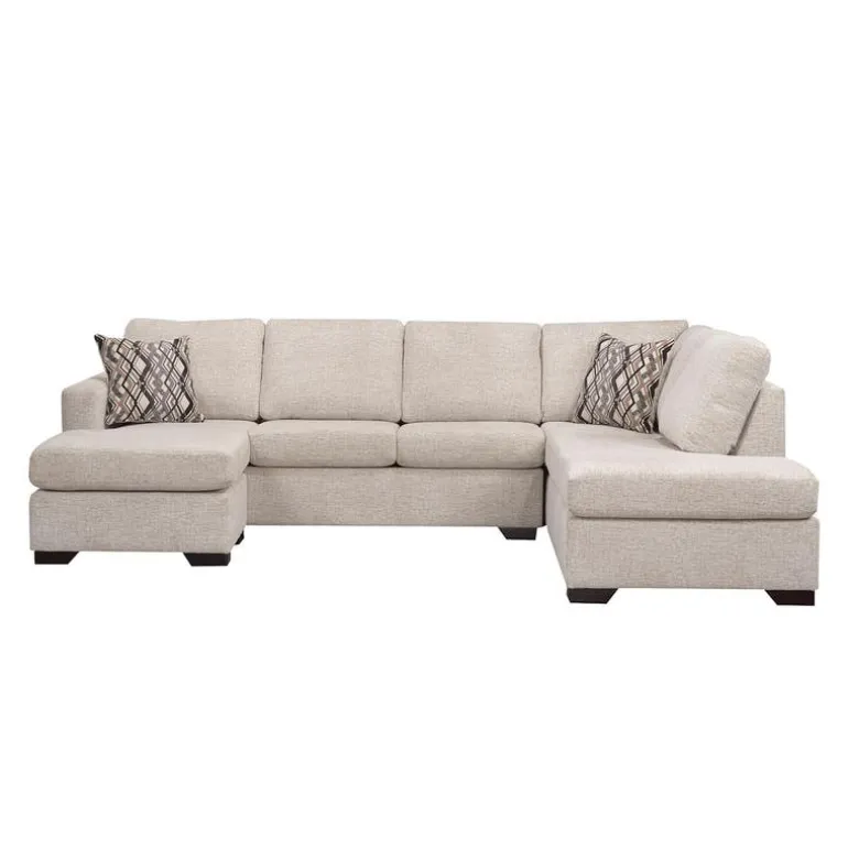 Sectional with Two Chaises