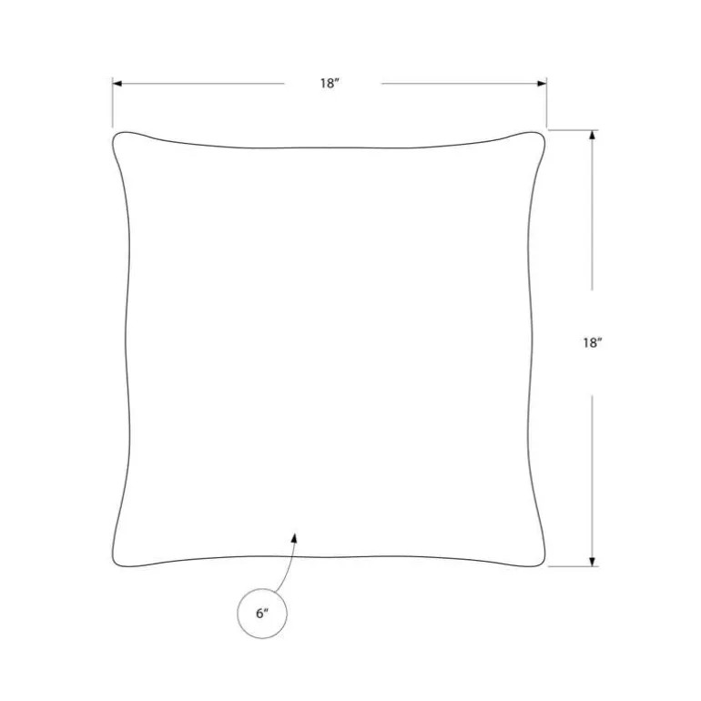 Set of 2 Accent Pillows 18"