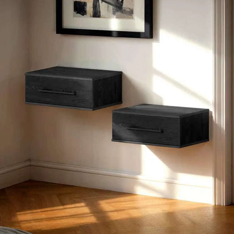 Set of 2 Floating Nightstands - South Shore