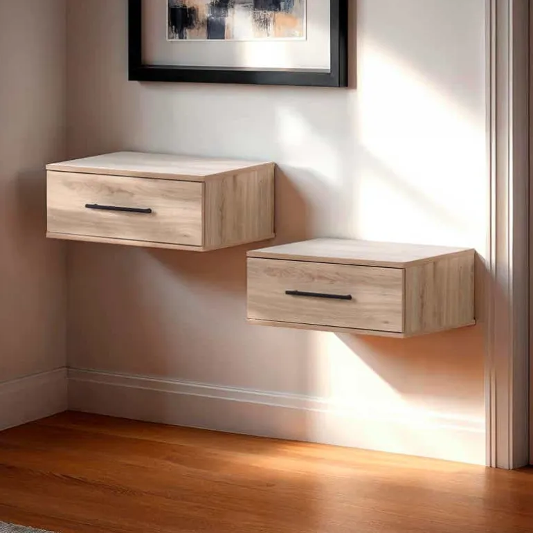 Set of 2 Floating Nightstands - South Shore