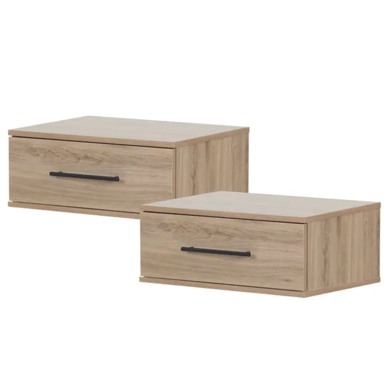Set of 2 Floating Nightstands - South Shore