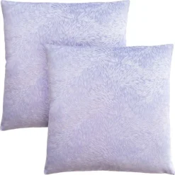 Set of 2 Velvet Accent Pillows 18"