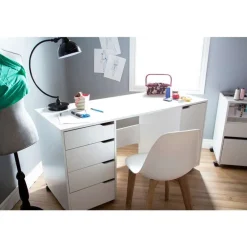 Sewing Craft Table On Wheels - South Shore