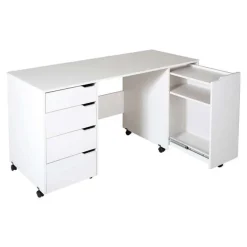 Sewing Craft Table On Wheels - South Shore