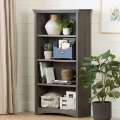 4-Shelf Bookcase - South Shore