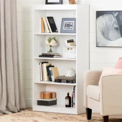 4-Shelf Bookcase - South Shore