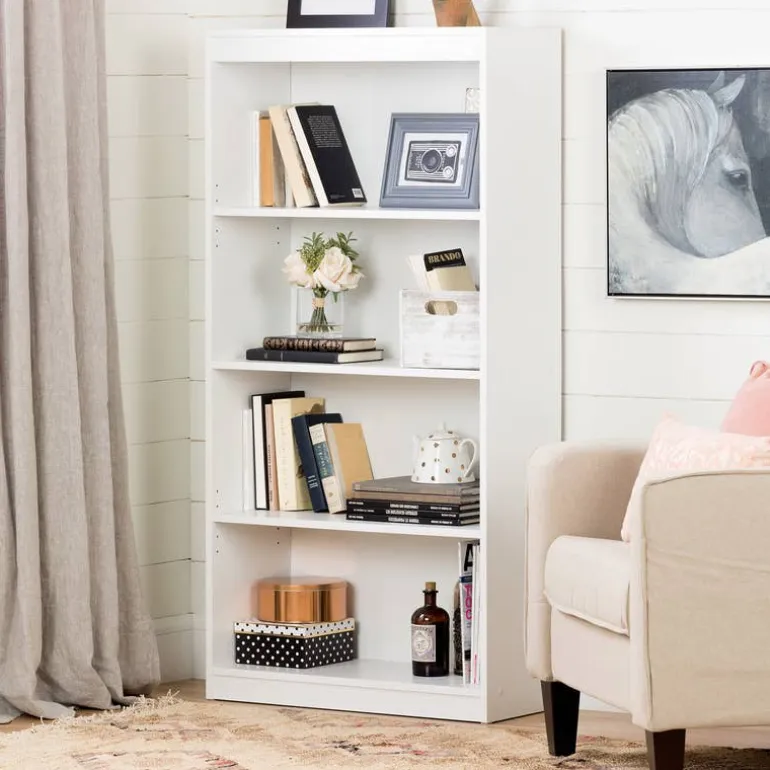 4-Shelf Bookcase - South Shore