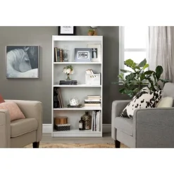 4-Shelf Bookcase - South Shore