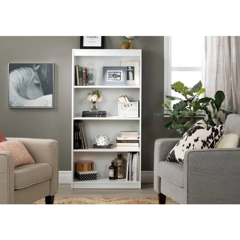 4-Shelf Bookcase - South Shore