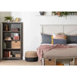 4-Shelf Bookcase - South Shore