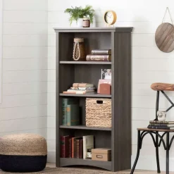 4-Shelf Bookcase - South Shore