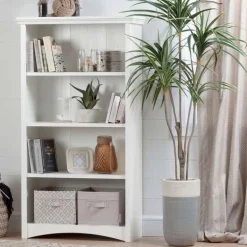 4-Shelf Bookcase - South Shore