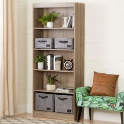 5-Shelf Bookcase - South Shore