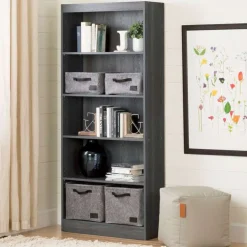 5-Shelf Bookcase - South Shore