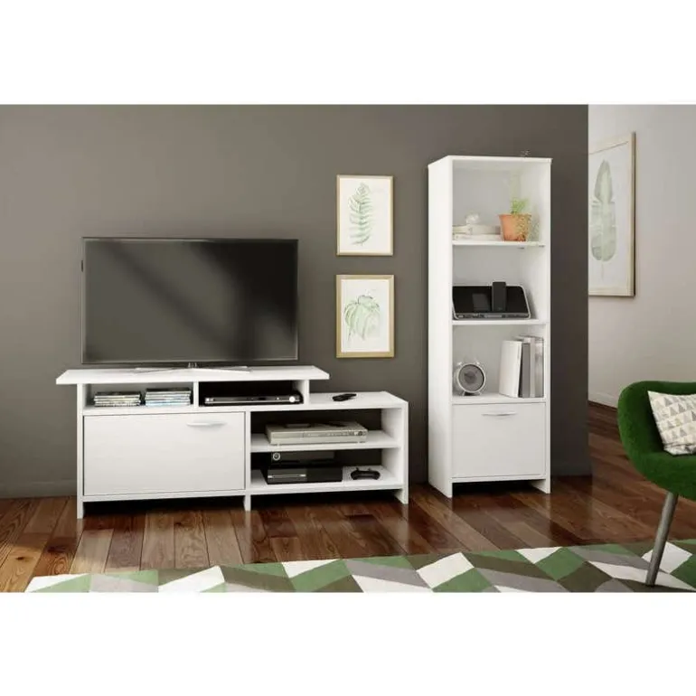 3-Shelf Bookcase With Door - South Shore