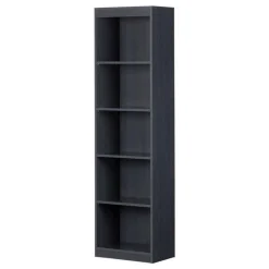 5-Shelf Narrow Bookcase - South Shore